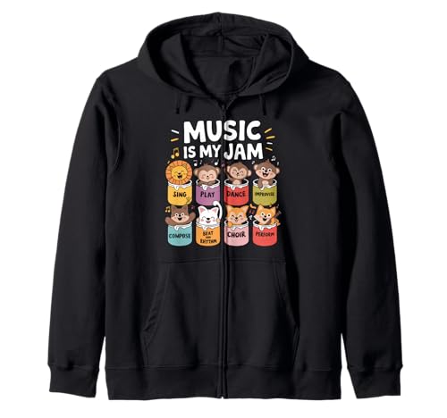 Musik Tshirt Herren Damen Music Musiker Retro Musiklehrer Kapuzenjacke von Musik TShirt Music Musiker Retro Musiklehrer