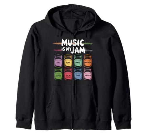 Musik Tshirt Herren Damen Music Musiker Retro Musiklehrer Kapuzenjacke von Musik TShirt Music Musiker Retro Musiklehrer