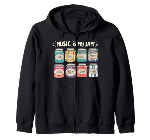 Musik Tshirt Herren Damen Music Musiker Retro Musiklehrer Kapuzenjacke von Musik TShirt Music Musiker Retro Musiklehrer