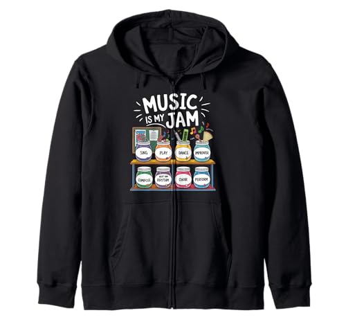 Musik Tshirt Herren Damen Music Musiker Retro Musiklehrer Kapuzenjacke von Musik TShirt Music Musiker Retro Musiklehrer