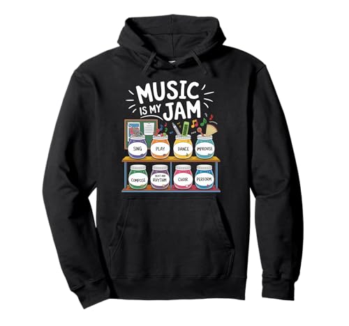 Musik Tshirt Herren Damen Music Musiker Retro Musiklehrer Pullover Hoodie von Musik TShirt Music Musiker Retro Musiklehrer
