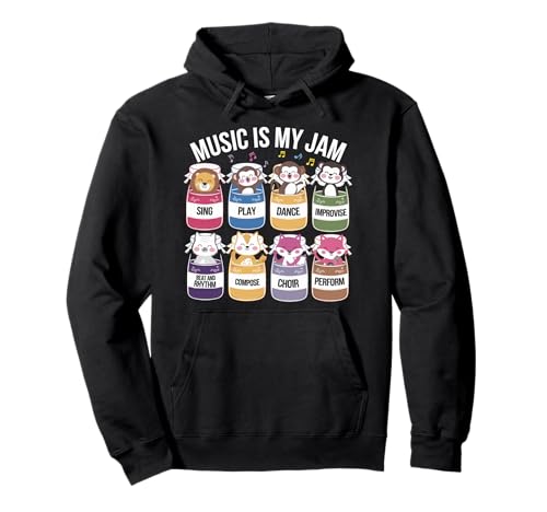 Musik Tshirt Herren Damen Music Musiker Retro Musiklehrer Pullover Hoodie von Musik TShirt Music Musiker Retro Musiklehrer