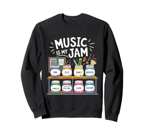 Musik Tshirt Herren Damen Music Musiker Retro Musiklehrer Sweatshirt von Musik TShirt Music Musiker Retro Musiklehrer