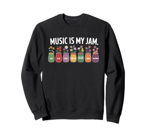 Musik Tshirt Herren Damen Music Musiker Retro Musiklehrer Sweatshirt von Musik TShirt Music Musiker Retro Musiklehrer
