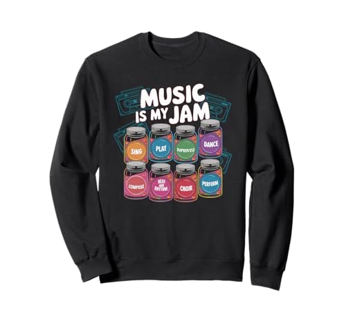 Musik Tshirt Herren Damen Music Musiker Retro Musiklehrer Sweatshirt von Musik TShirt Music Musiker Retro Musiklehrer