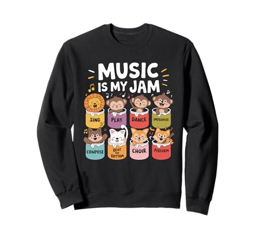 Musik Tshirt Herren Damen Music Musiker Retro Musiklehrer Sweatshirt von Musik TShirt Music Musiker Retro Musiklehrer