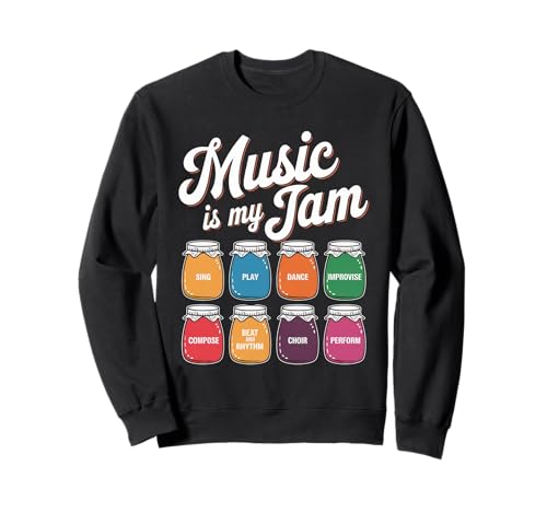 Musik Tshirt Herren Damen Music Musiker Retro Musiklehrer Sweatshirt von Musik TShirt Music Musiker Retro Musiklehrer