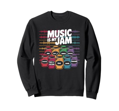Musik Tshirt Herren Damen Music Musiker Retro Musiklehrer Sweatshirt von Musik TShirt Music Musiker Retro Musiklehrer