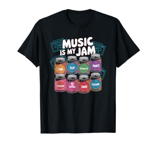 Musik Tshirt Herren Damen Music Musiker Retro Musiklehrer T-Shirt von Musik TShirt Music Musiker Retro Musiklehrer