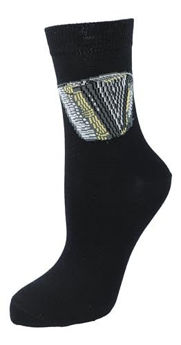 Musik-Socken mit Akkordeon, 1 Paar (DE/NL/SE/PL, Numerisch, 43, 45, Regular, Regular) von Musikboutique