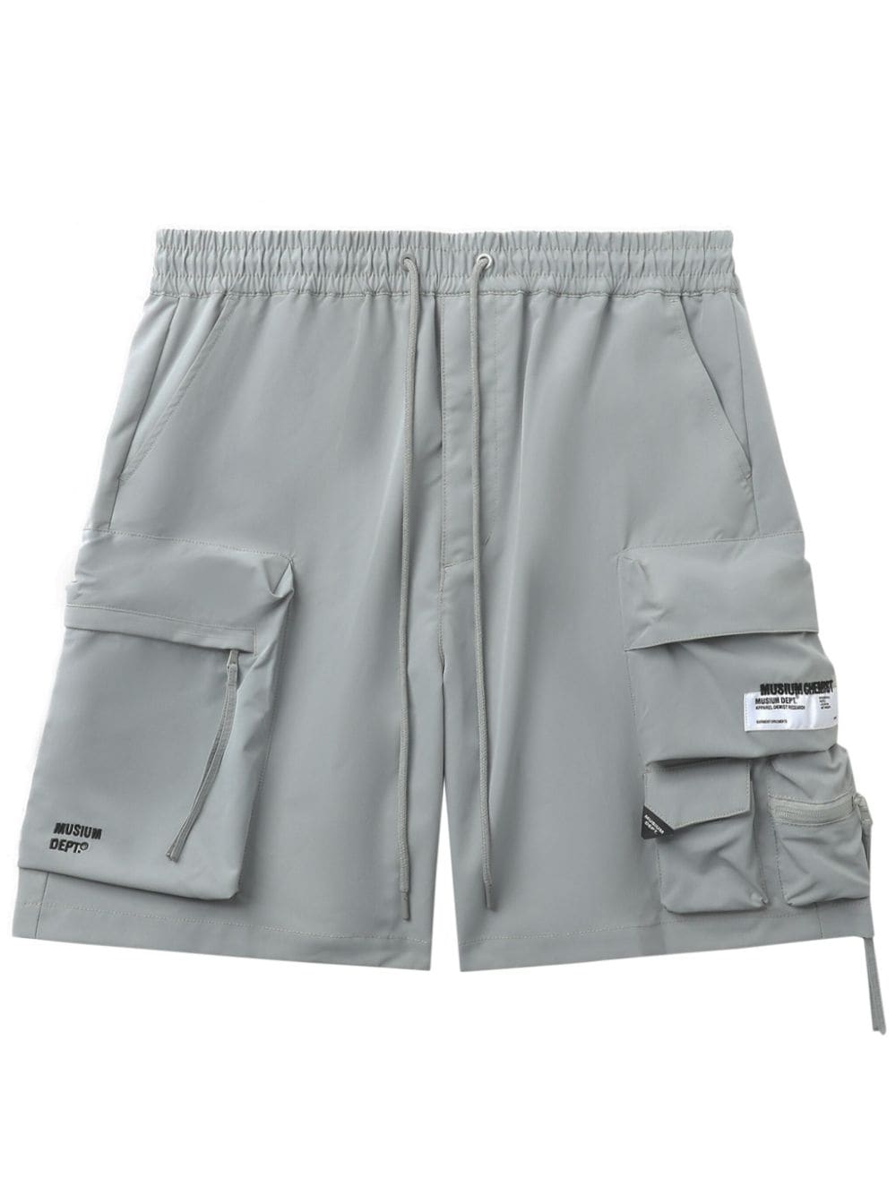 Musium Div. Cargo-Shorts mit Kordelzug - Grau von Musium Div.