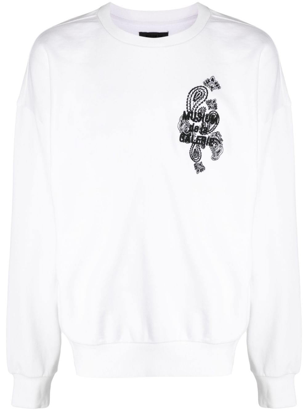 Musium Div. Sweatshirt mit Stickerei - Weiß von Musium Div.