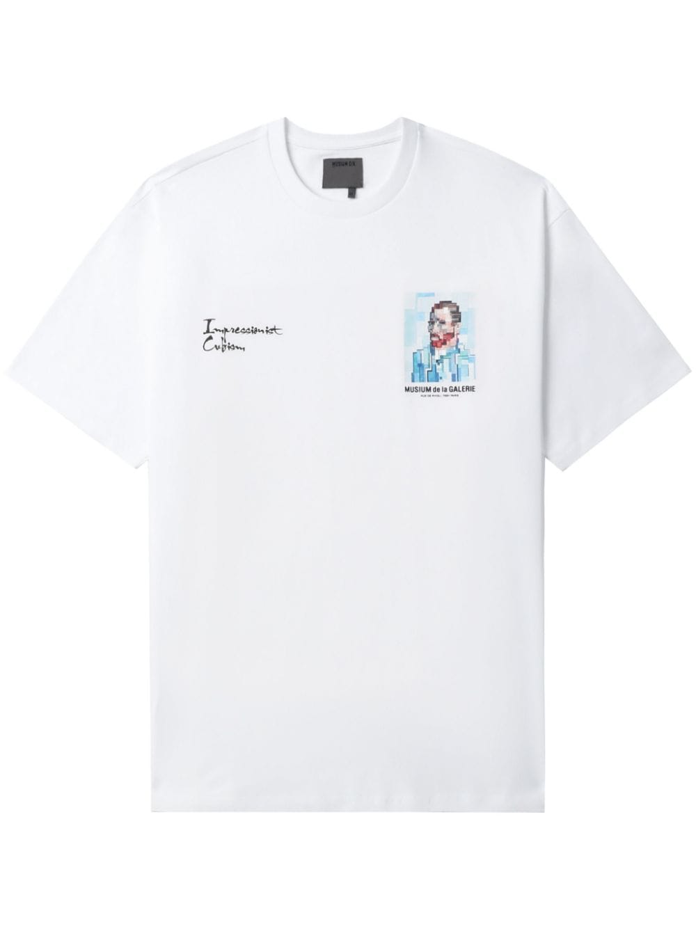 Musium Div. T-Shirt mit Van-Gogh-Print - Weiß von Musium Div.