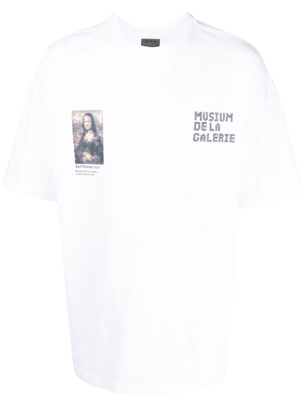 Musium Div. T-Shirt mit grafischem Print - Weiß von Musium Div.