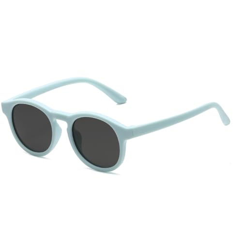 Musivon Baby Sonnenbrille (6 Monate-3 Jahre alt) - Polarisiert Kinder Sonnenbrille UV400 Schutz flexibler Rahmen Runde von Musivon