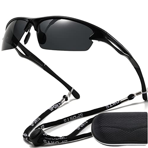 Musivon Sonnenbrille Herren Autofahren - Polarisierte Sonnenbrille Angeln Fahrrad Laufen Fahrerbrille Damen von Musivon