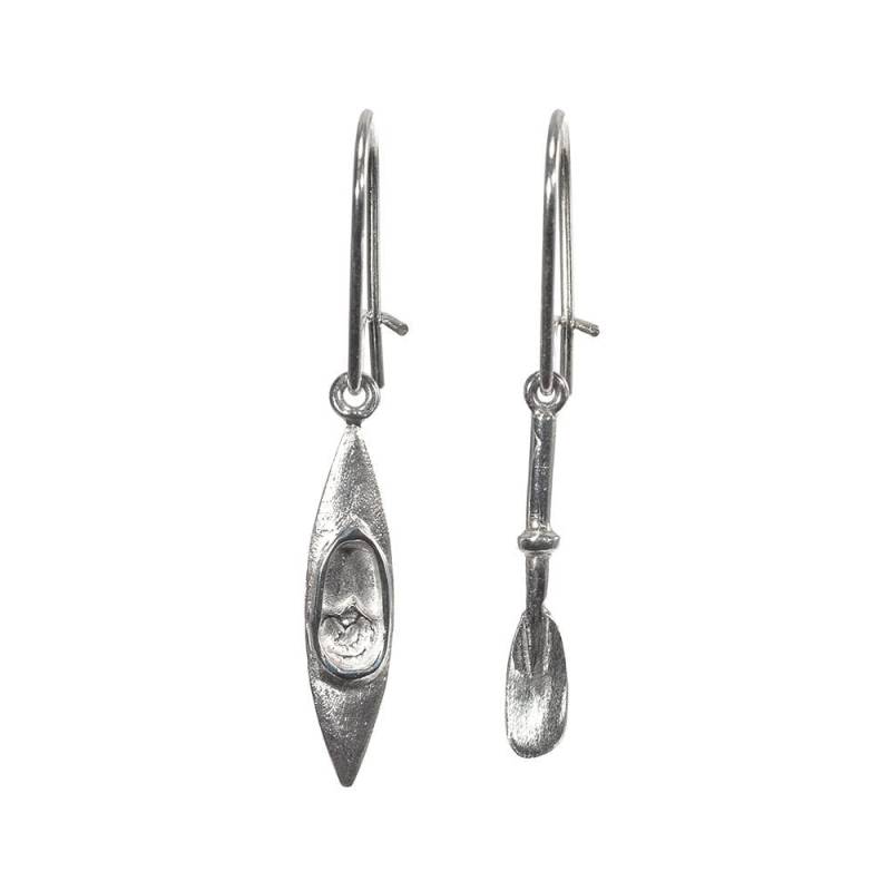 Kajak Und Paddle Ohrringe von MuskokaJewelry