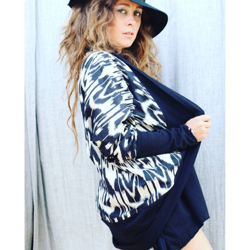 Räumungsverkauf Faris Strickjacke Lockere Oversized Mit Viskose, Verdeck, Batt Ärmel, Locker Sitzendes Top, Tunika Basics, Cardigan von MustBeMuse