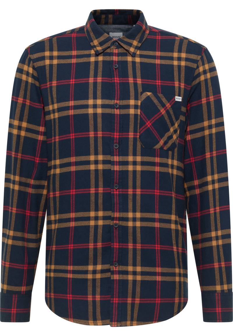 Mustang Jeans - Style Eastbridge check navy red - Gr. - XL von Mustang Jeans