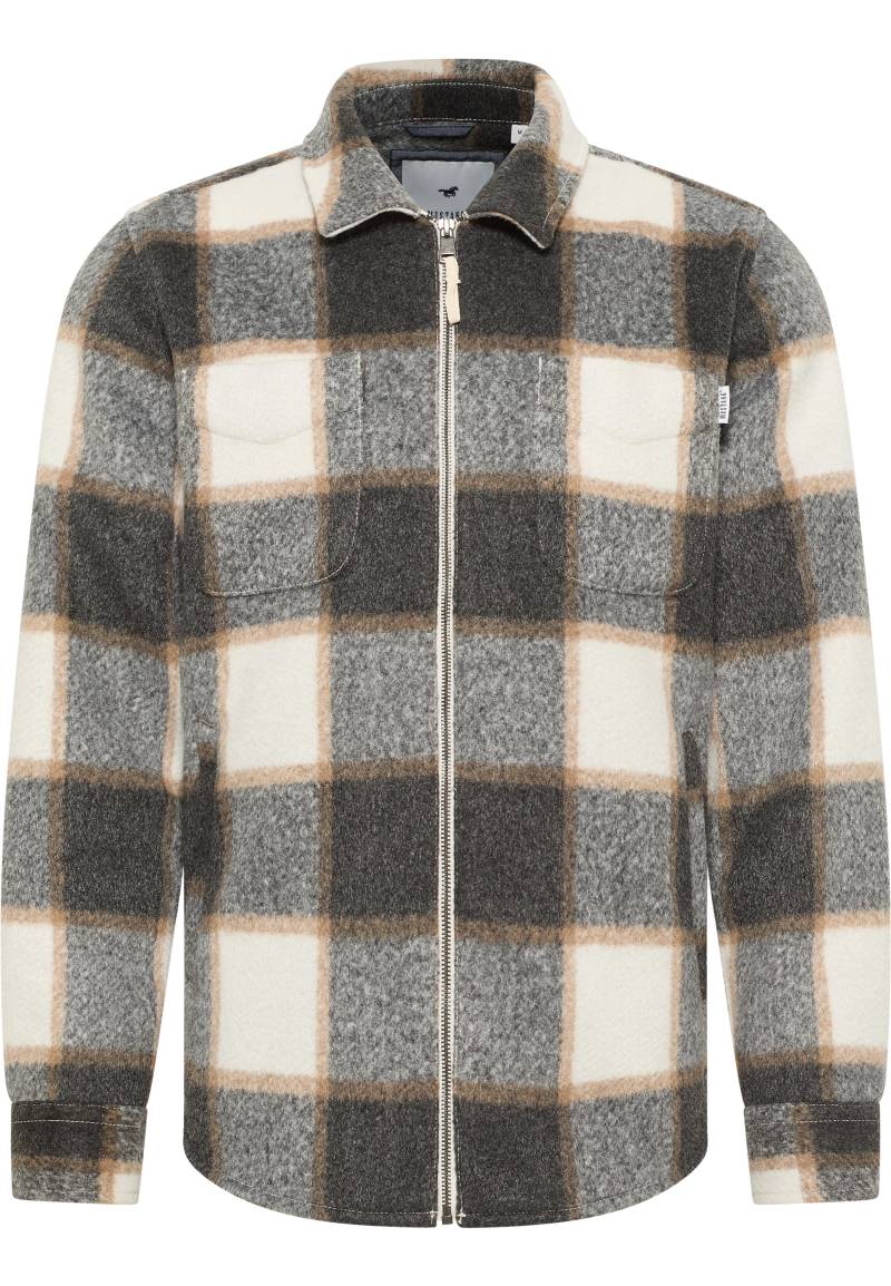 Mustang Jeans - Style Philo big check anthracite - Gr. - L von Mustang Jeans