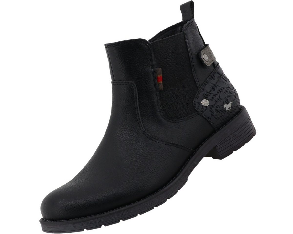Mustang Shoes 15M0052002-black Stiefelette von Mustang Shoes