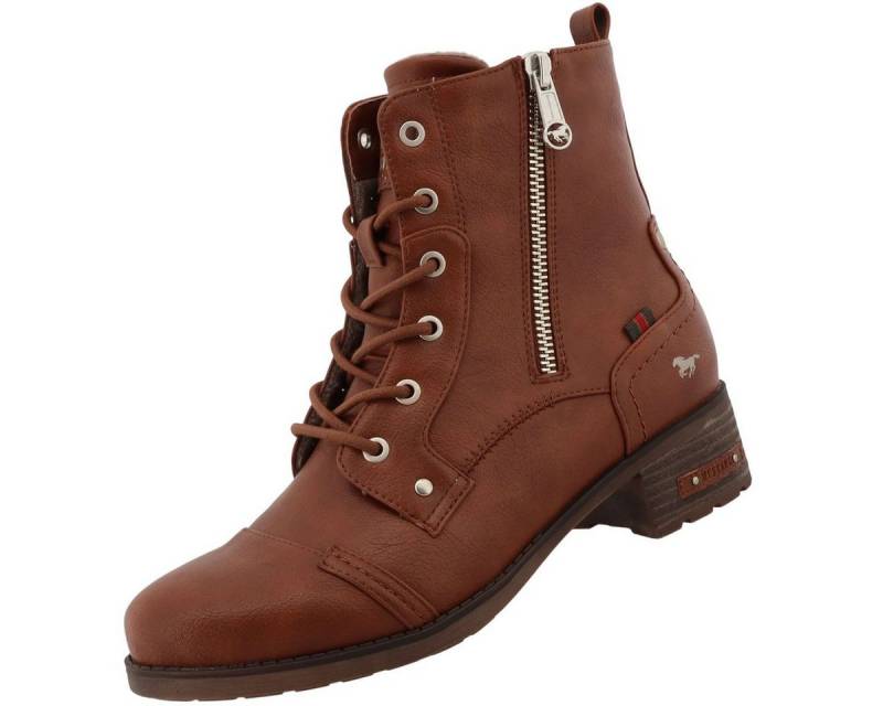 Mustang Shoes 15M0062011-cognac Stiefelette von Mustang Shoes
