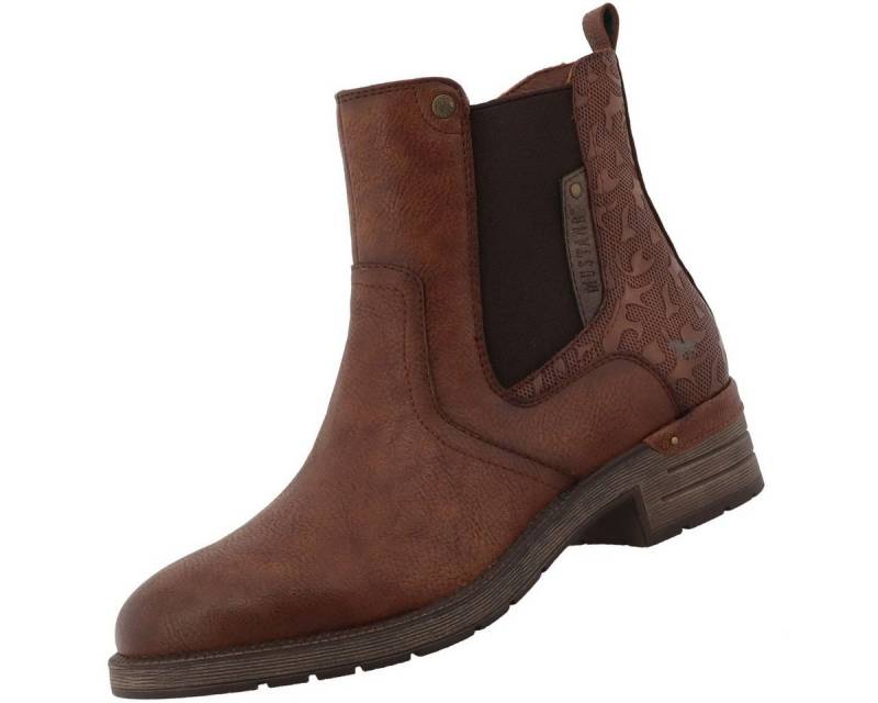 Mustang Shoes 15M0072001-cognac Stiefelette von Mustang Shoes