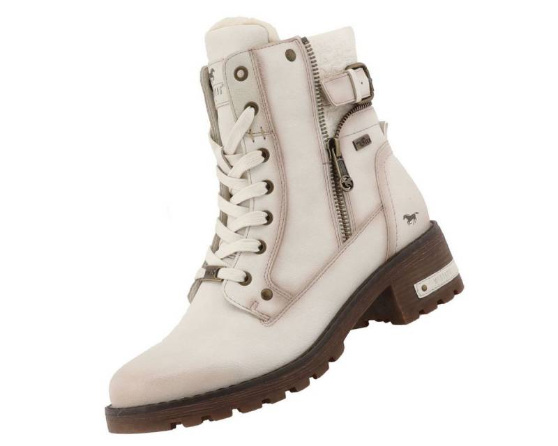 Mustang Shoes 15M0082001-offwhite Stiefelette Mustang Shoes 15M0082001-offwhite Stiefelette von Mustang Shoes