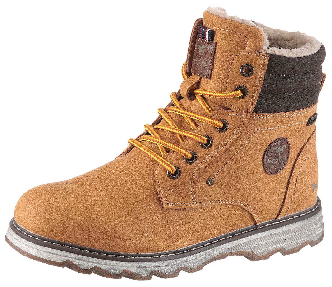 Mustang Shoes Arturo Winterboots Schnürboots, Outdoorboots mit TEX-Membrane von Mustang Shoes