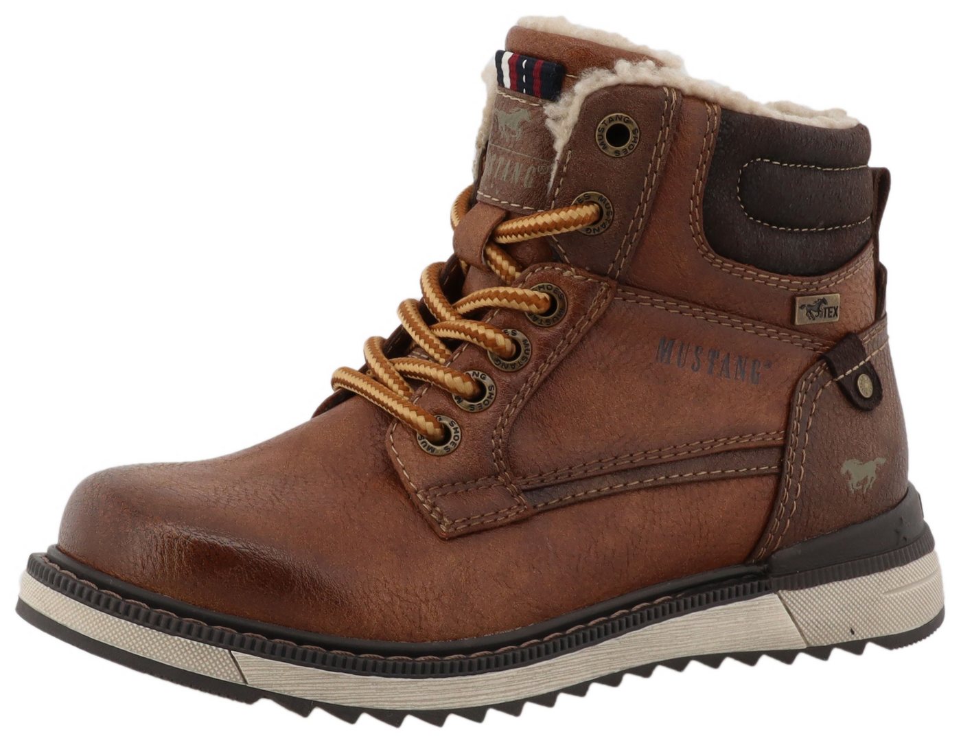 Mustang Shoes Donato Winterboots Schnürboots, Outdoorboots mit TEX-Membrane von Mustang Shoes