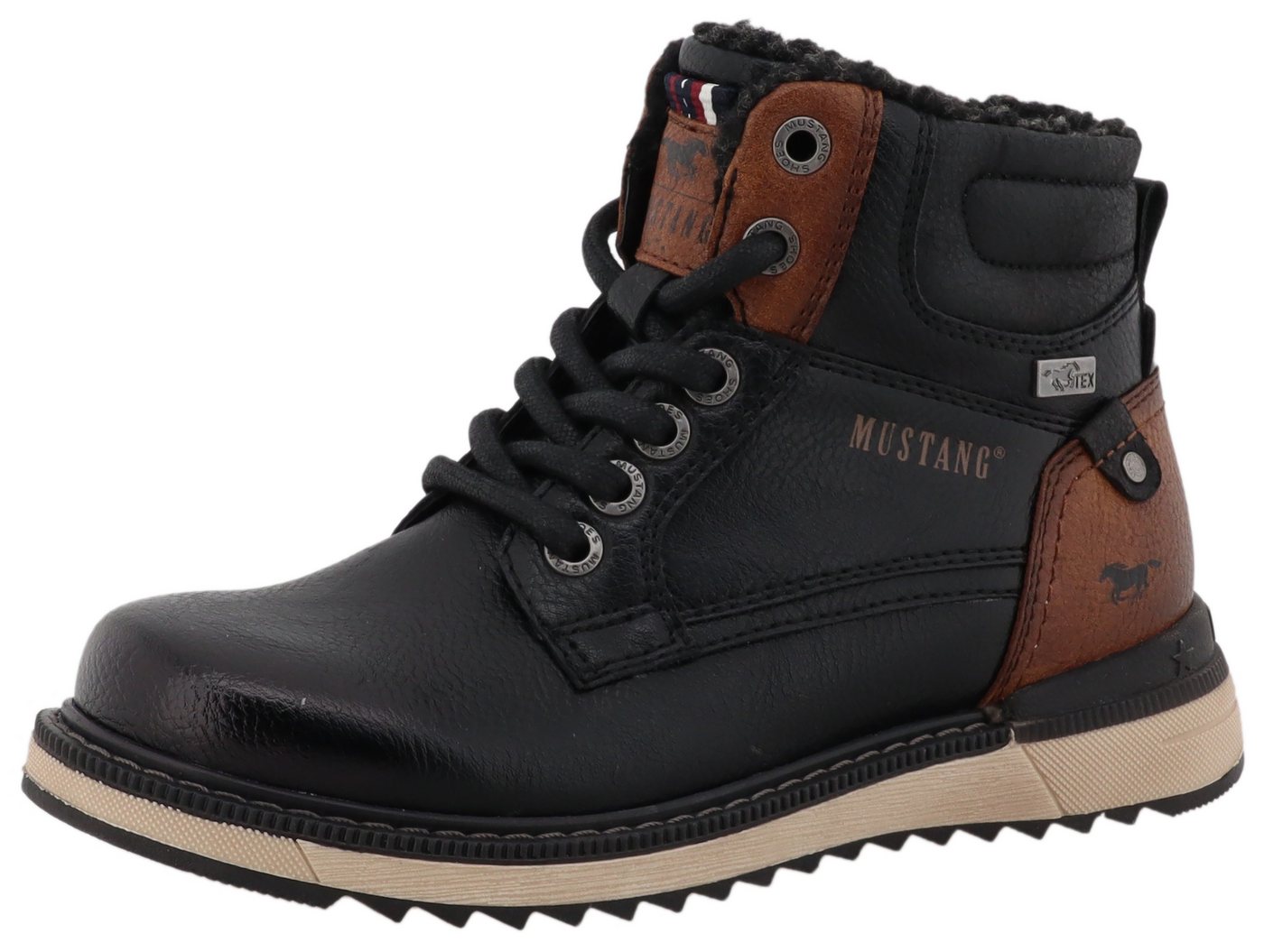 Mustang Shoes Donato Winterboots Schnürboots, Outdoorboots mit TEX-Membrane von Mustang Shoes