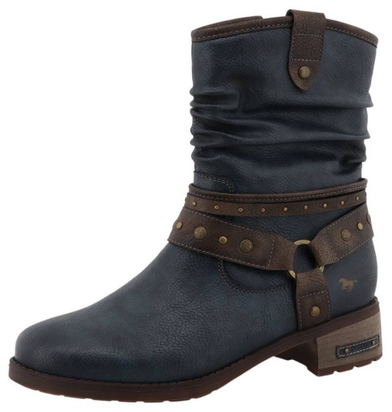 Mustang Shoes Fabienne Winterboots Stiefelette, Westernboots mit Warmfutter von Mustang Shoes