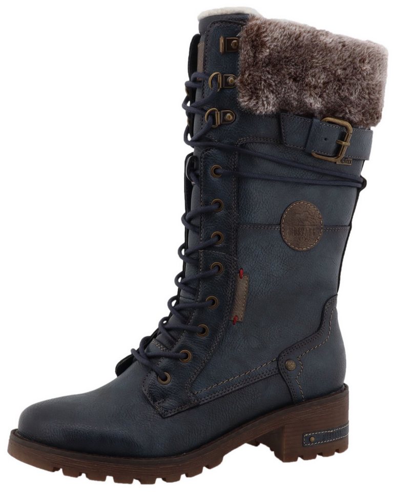 Mustang Shoes Haukea Winterstiefel Snowboots, Winterstiefel mit TEX-Membrane von Mustang Shoes