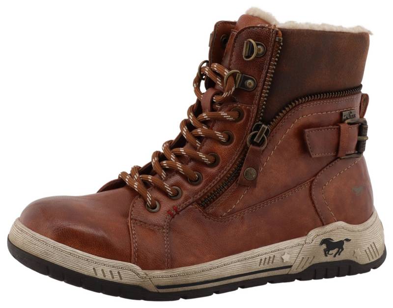 Mustang Shoes Ihana Winterboots High Top Sneaker, Winterboots mit Warmfutter und TEX von Mustang Shoes