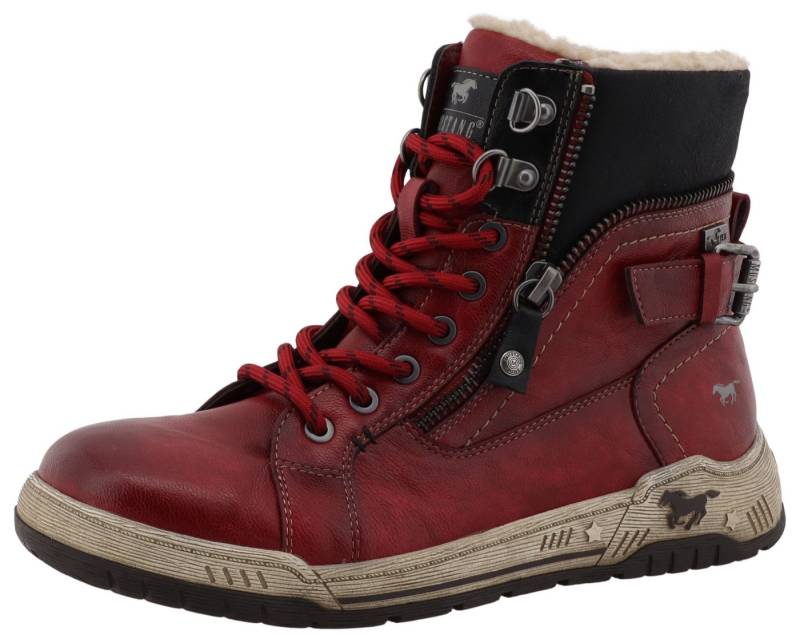 Mustang Shoes Ihana Winterboots High Top Sneaker, Winterboots mit Warmfutter und TEX von Mustang Shoes