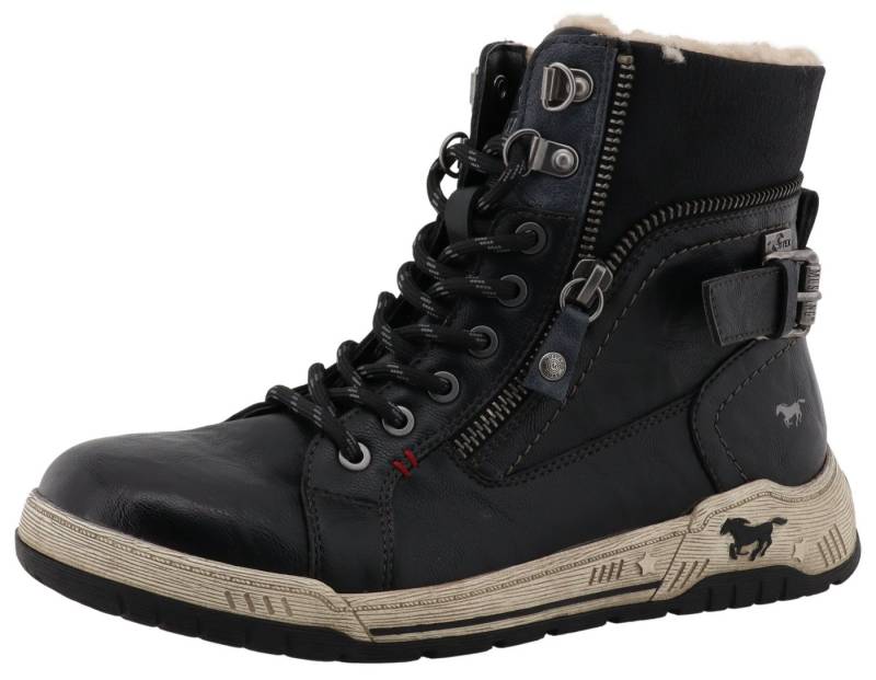 Mustang Shoes Ihana Winterboots High Top Sneaker, Winterboots mit Warmfutter und TEX von Mustang Shoes