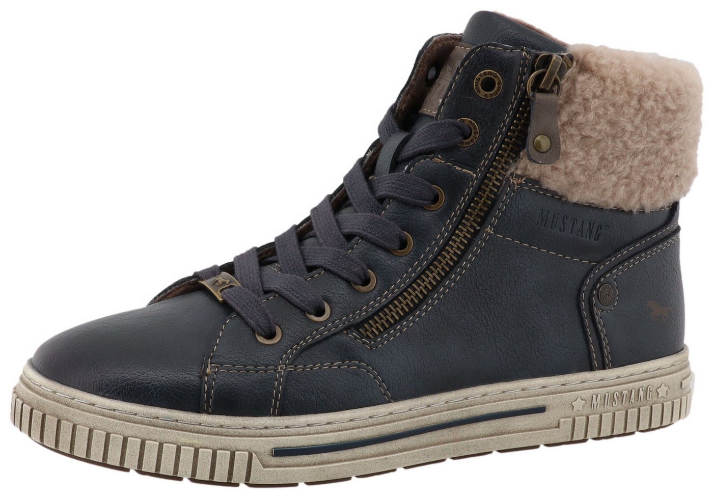 Mustang Shoes Janique Winterboots High Top Sneaker, Winterboots mit Warmfutter Mustang Shoes Janique Winterboots High Top Sneaker, Winterboots mit Warmfutter von Mustang Shoes