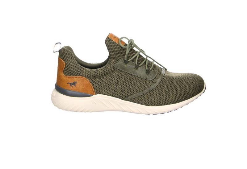 Mustang Shoes Mustang 826716 Khaki Leinen-Stoff Slipper grün Slipper von Mustang Shoes