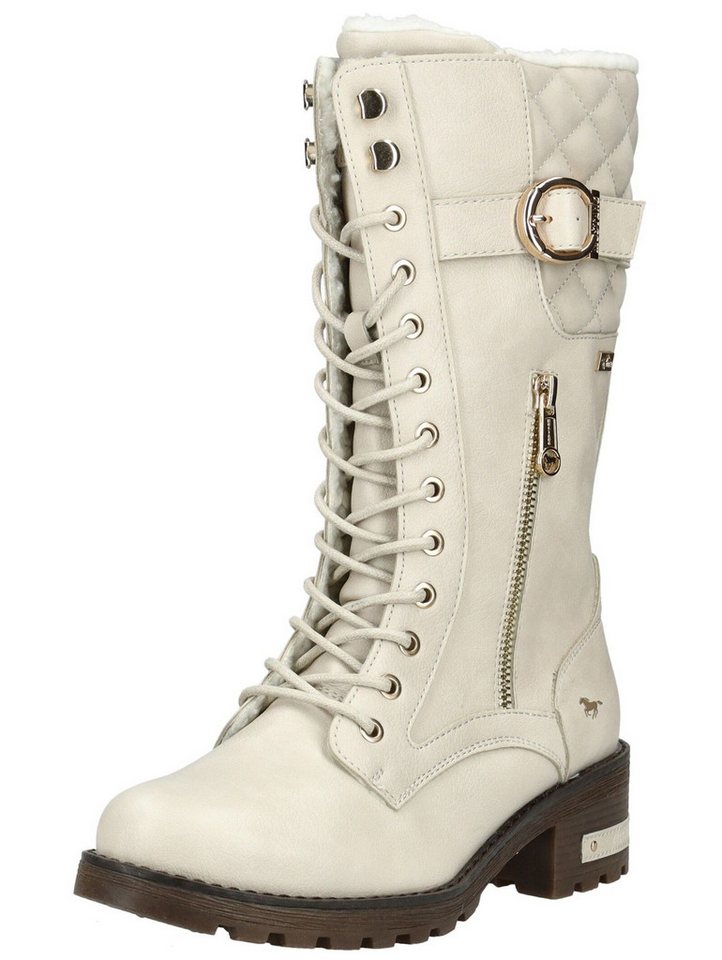 Mustang Shoes Mustang Shoes Stiefel Lederimitat Schnürstiefel von Mustang Shoes