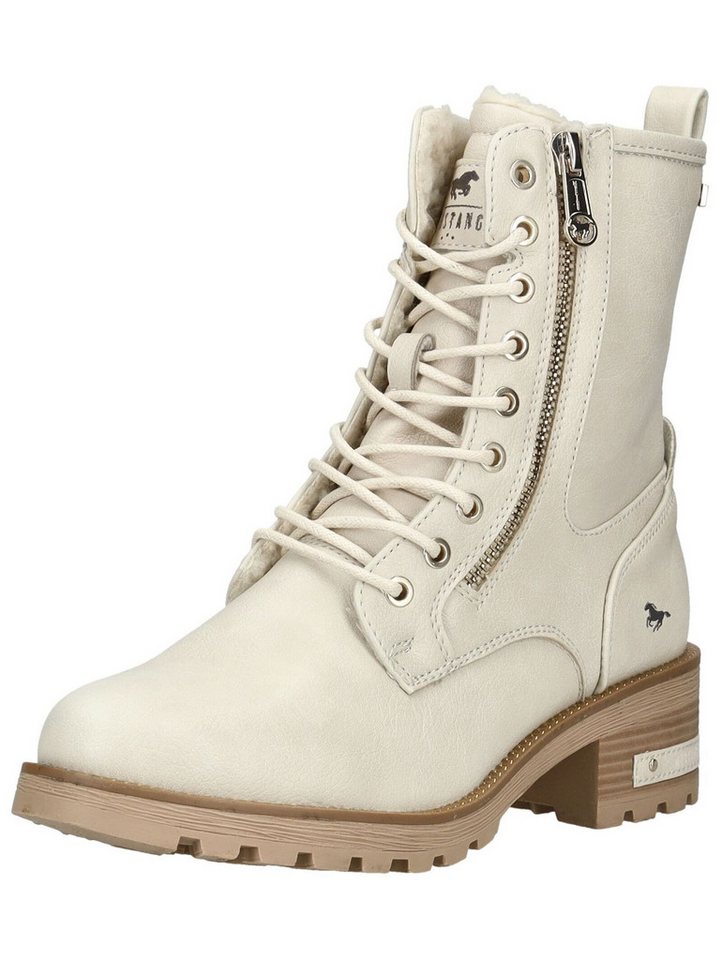 Mustang Shoes Mustang Shoes Stiefelette Lederimitat Schnürstiefelette von Mustang Shoes
