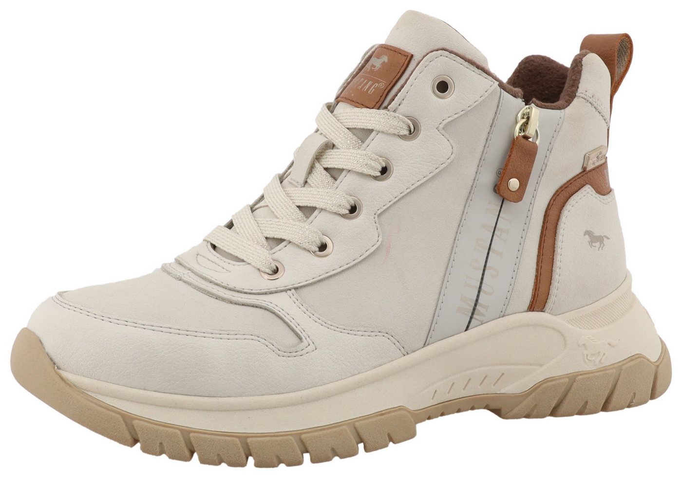 Mustang Shoes Raissa Winterboots Schnürboot, Trekkingboots mit TEX-Membrane von Mustang Shoes