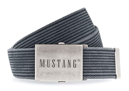 MUSTANG Woven Belt W110 Anthracite Grey von Mustang