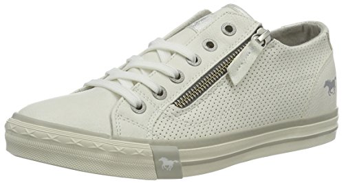 MUSTANG Herren 1146-302-1 Sneaker, Weiß Weiss, 37 EU von MUSTANG