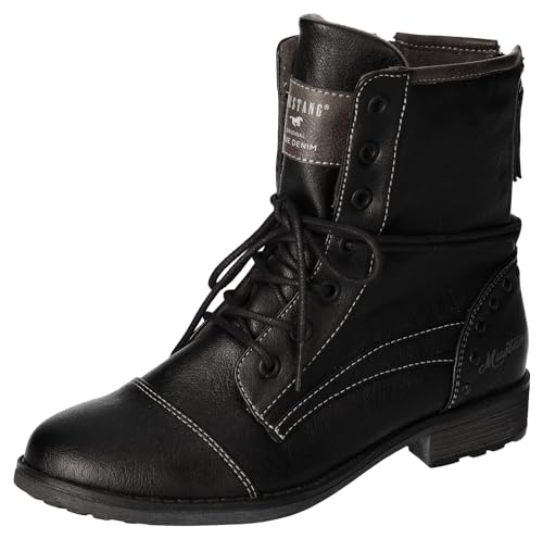 MUSTANG Damen Stiefelette, schwarz, 39 EU von MUSTANG