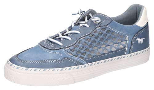Mustang Damen 1376-310 Sneaker, blau, 39 EU von Mustang