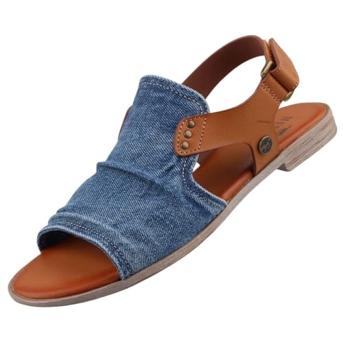 MUSTANG Damen Sandalen Jeansblau EU 38 MUSTANG Damen Sandalen Jeansblau EU 38 von MUSTANG