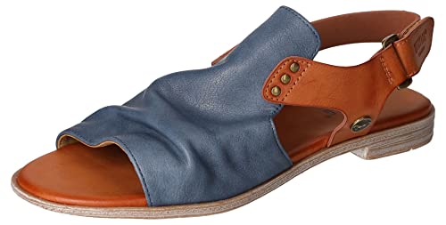 Mustang Damen 1388-802 Flache Sandale, blau, 38 EU von MUSTANG