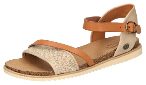 Mustang Damen 1392-808 Sandale, beige, 39 EU Mustang Damen 1392-808 Sandale, beige, 39 EU von MUSTANG