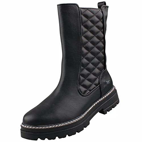 MUSTANG Damen Schnuer-Booty, schwarz, 37 EU MUSTANG Damen Schnuer-Booty, schwarz, 37 EU von MUSTANG