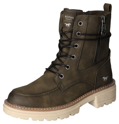 Mustang Damen 1437-529 Stiefelette, Military, 41 EU Mustang Damen 1437-529 Stiefelette, Military, 41 EU von Mustang